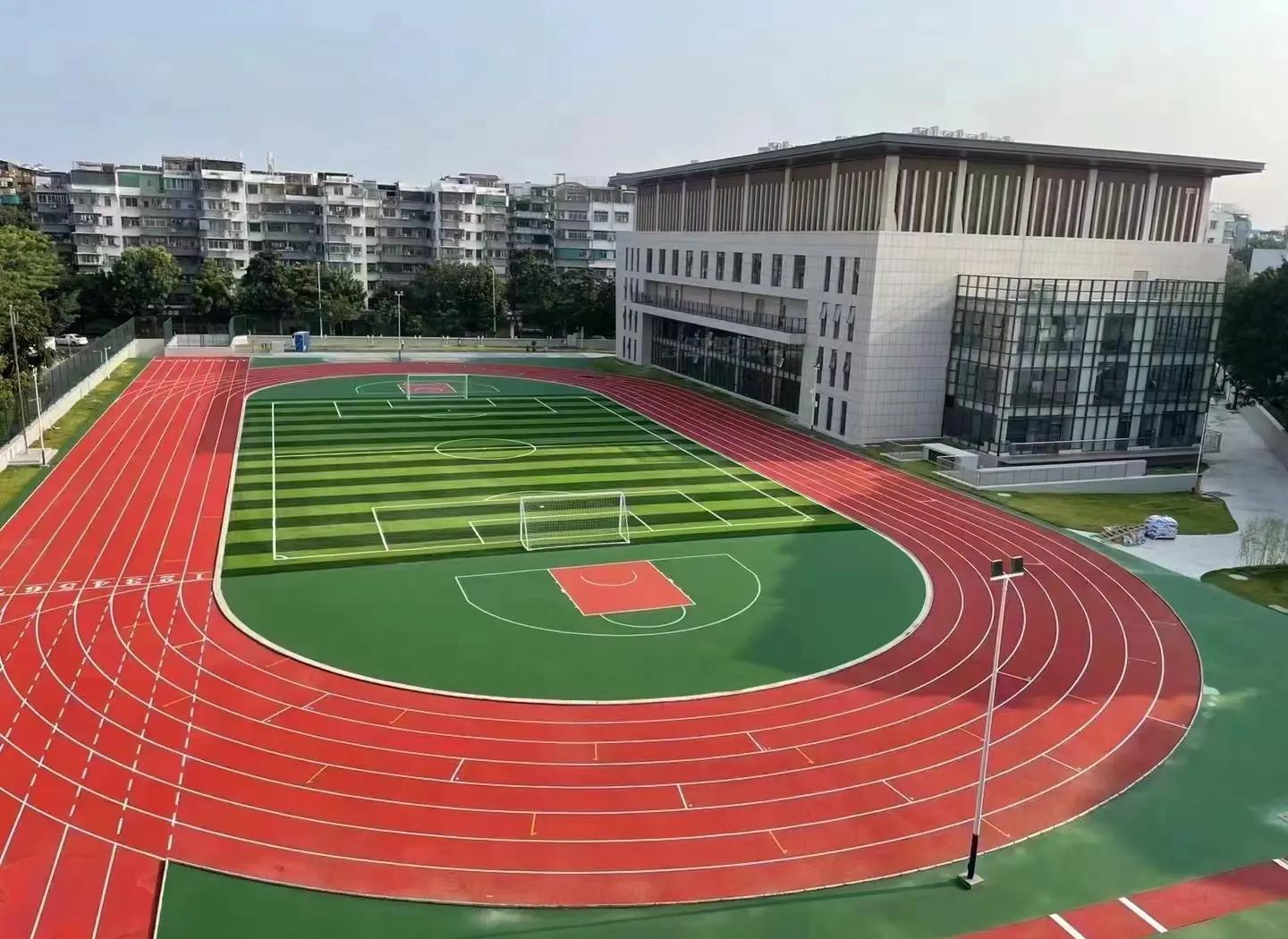抚州市塑胶跑道塑胶篮球场 - 方案